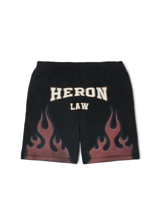 Heron Law Flames Sweatshorts