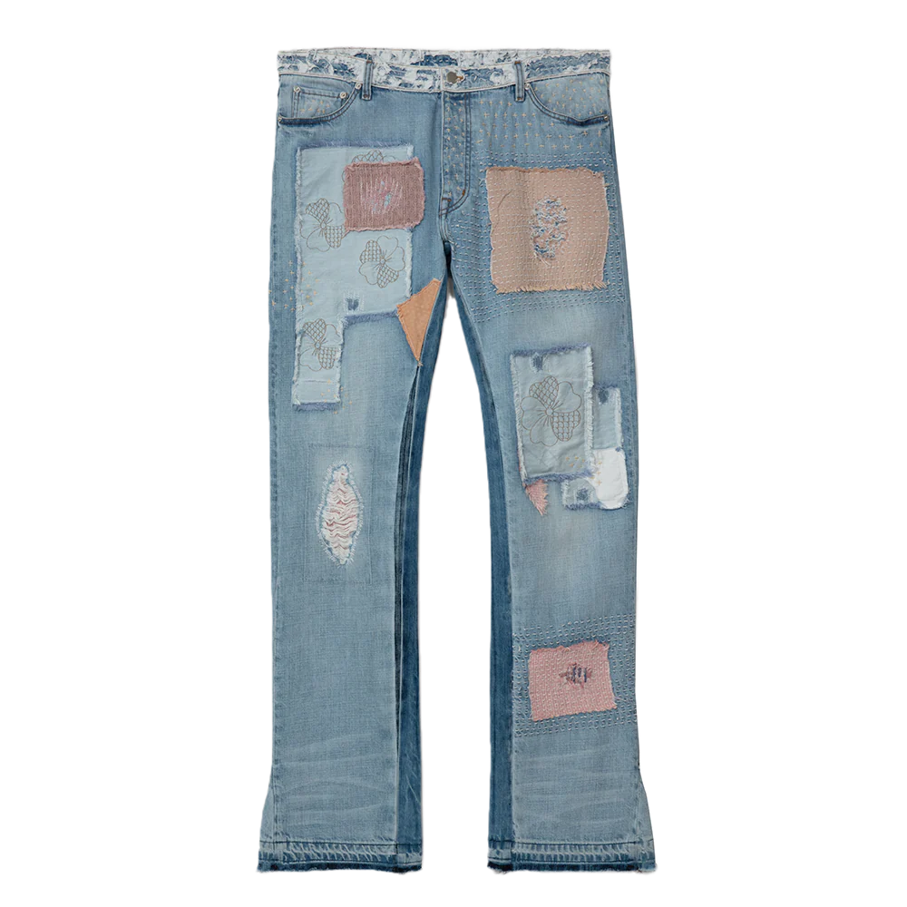 SASHIKO PATCHED JEAN