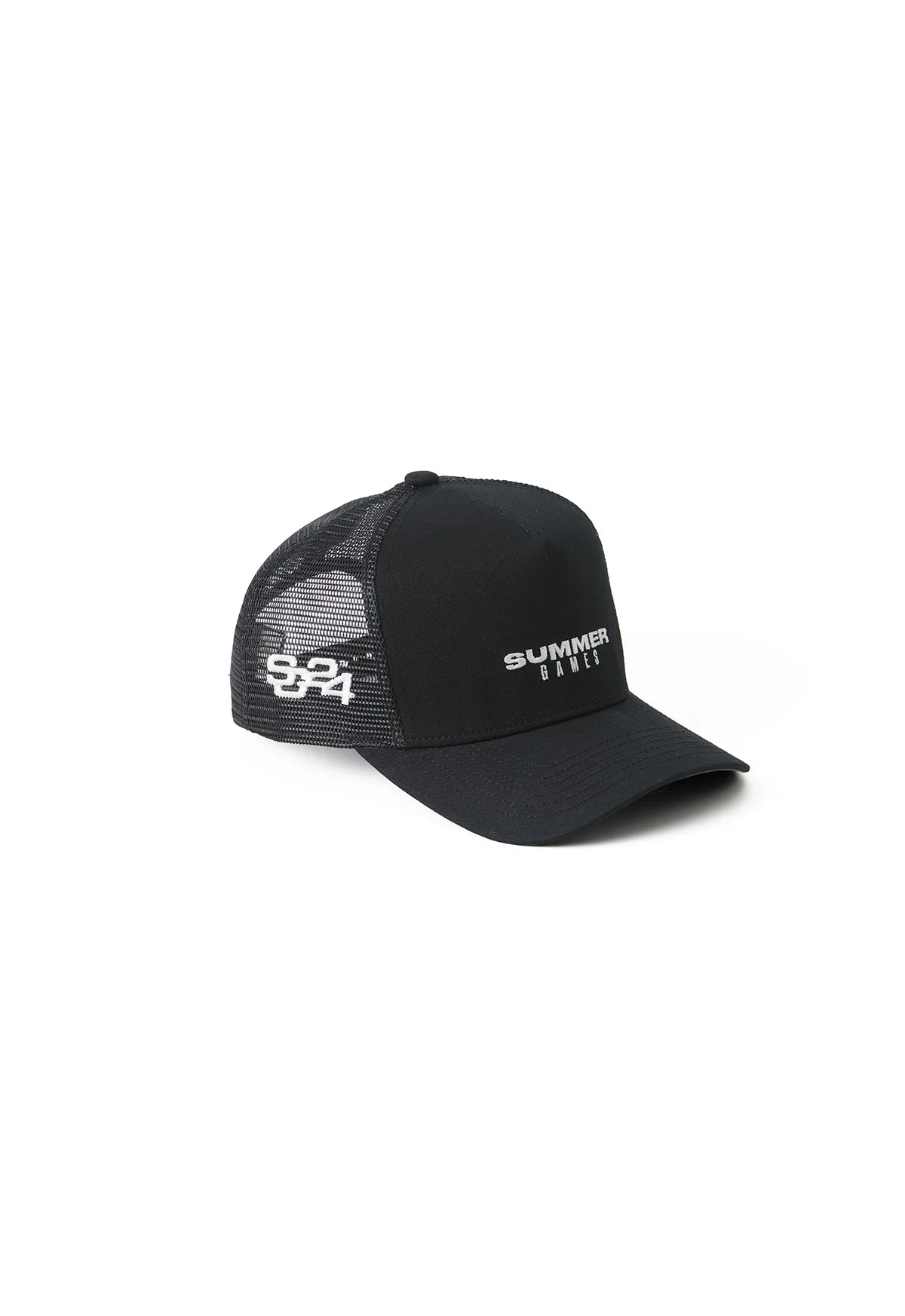 STACK LOGO TRUCKER CAP