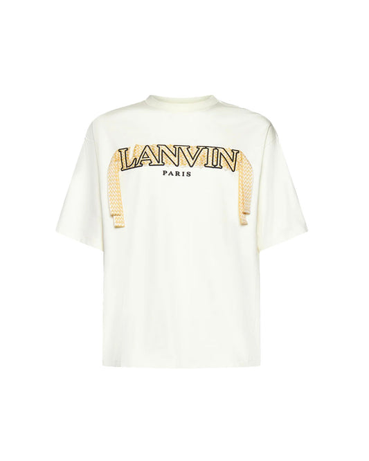 Lanvin Curblace Embroidered T-Shirt