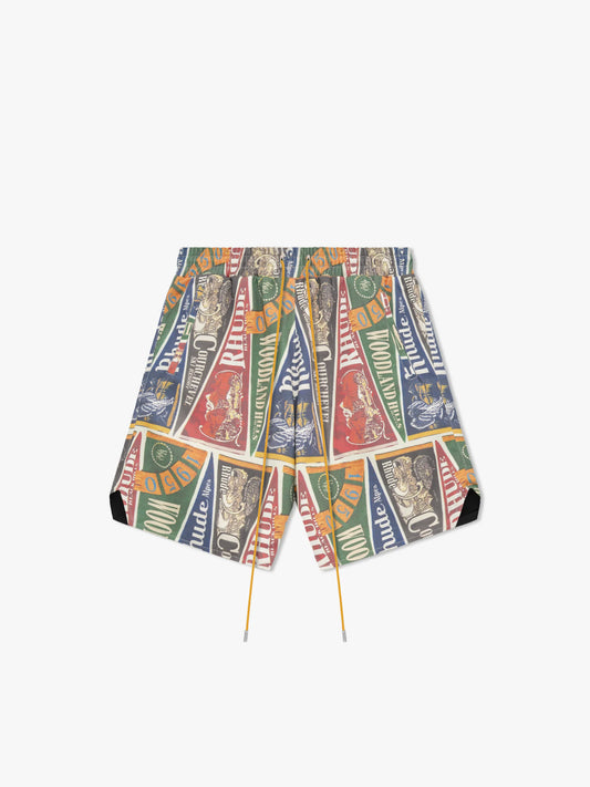 Collegiate Flag Twill Shorts