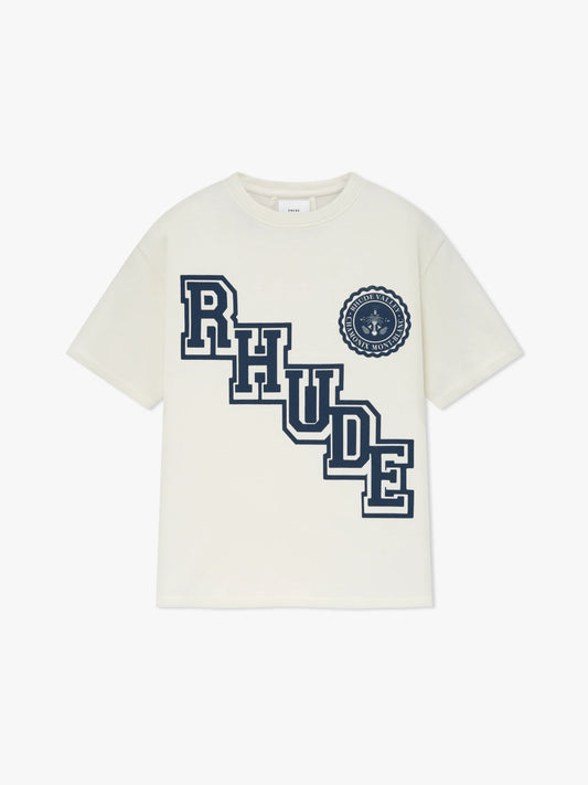 Rhude Collegiate Crest TEE