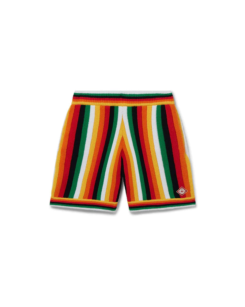 Striped Toweling Shorts