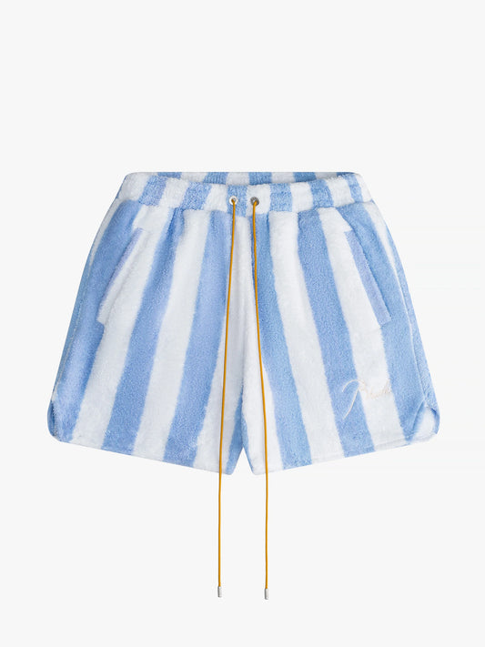 STRIPED LOOP[ TERRY SHORTS