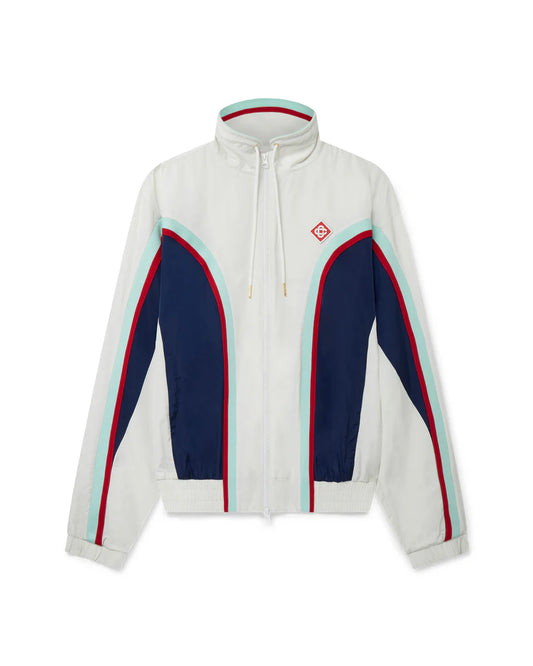 Side Panelled Shell Suit Track Jacket