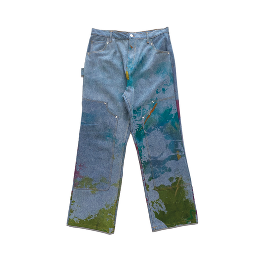 3.PARADIS & EDGAR PLANS - BLUR DENIM JEANS