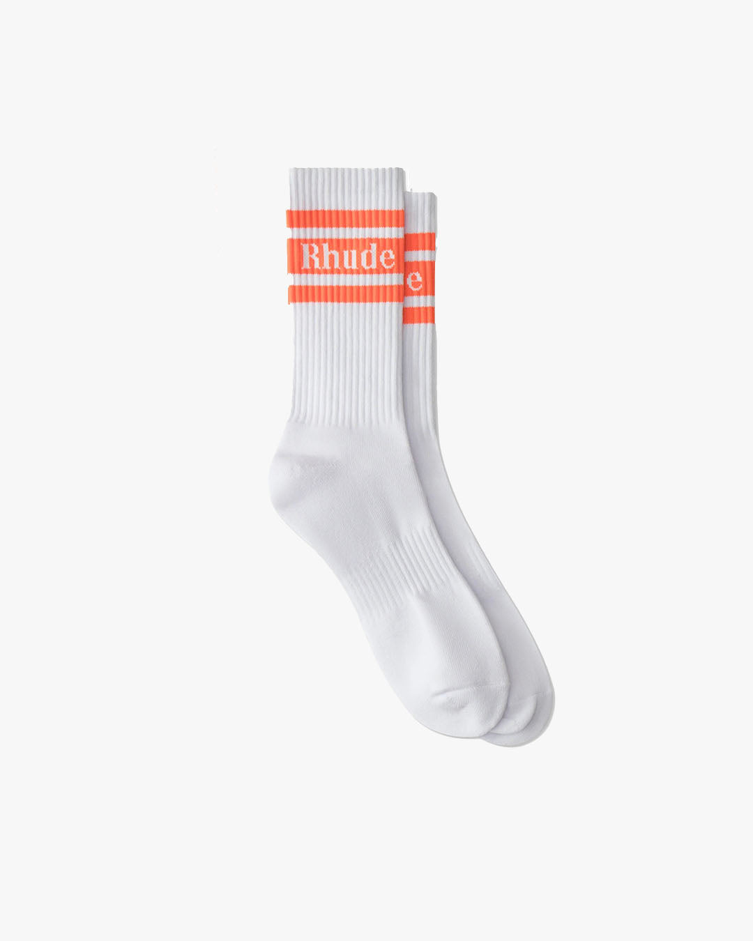 Striped Logo Sock