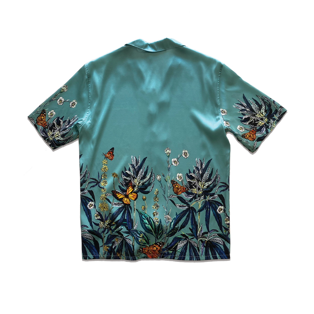 Botanical Silk S/S Shirt